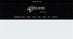 Desktop Screenshot of eventsbyadamafara.com